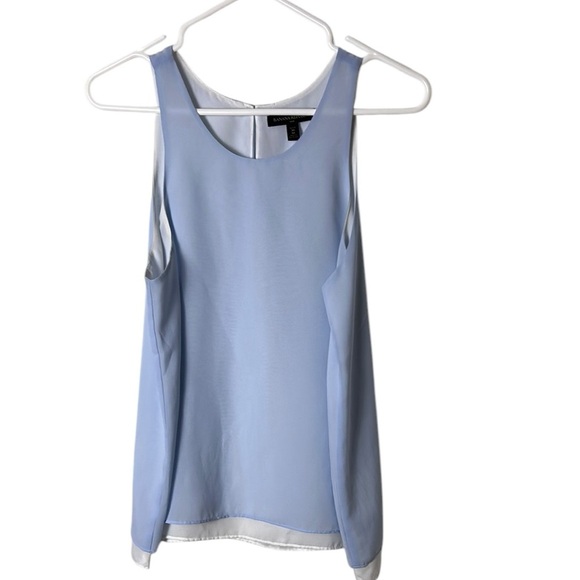 BR Sheer,chiffon,layered blouse,MP ,fairy,whimsical,sleeveless,dainty,loose - Picture 12 of 14